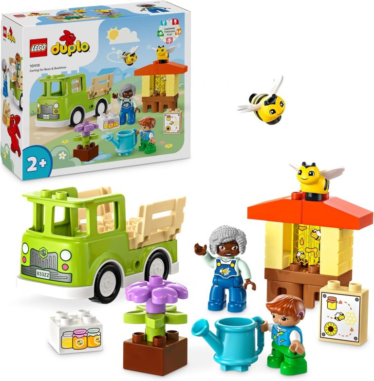 🤴 LEGO DUPLO Town Imkerei und Bienenstöcke - Lernspielzeug ab 2 Jahren mit 2 Figuren, Bienen und LKW - Geschenk zum Geburtstag für Kleinkinder, Mädchen und Jungen - 1041914,74€ statt 19,98€ - 27,00 % 🔥🚚 Verkauft durch Amazon und Versand durch Amazon879 Bewertungen: 4.8 / 5.0 ⭐️⭐️⭐️⭐️⭐️🛒 zu Amazon https://www.amazon.de/dp/B01MRT53VW/?amp%3Btag=preisfehlerheute-21&tag=preisfehlerheute-21