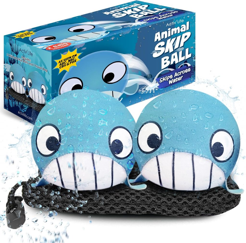 PREISFEHLER.SHOP BlackWeeks: Whale Skip Balls – Outdoor-Spiele für Kinder, Kleinkindspielzeug, Baby-Badespielzeug für Kleinkinder, 3–4 Jahre, Junge, Mädchen, Geschenke für Sohn, Tochter, Poolspielzeug Pirat#e-Deals für Kinder, 3–10 Jahre14.44 statt 16.99 €⏩️ https://www.amazon.de/PREISFEHLER.SHOP/dp/B08H8NW1GH?tag=preisfehlerheute-21