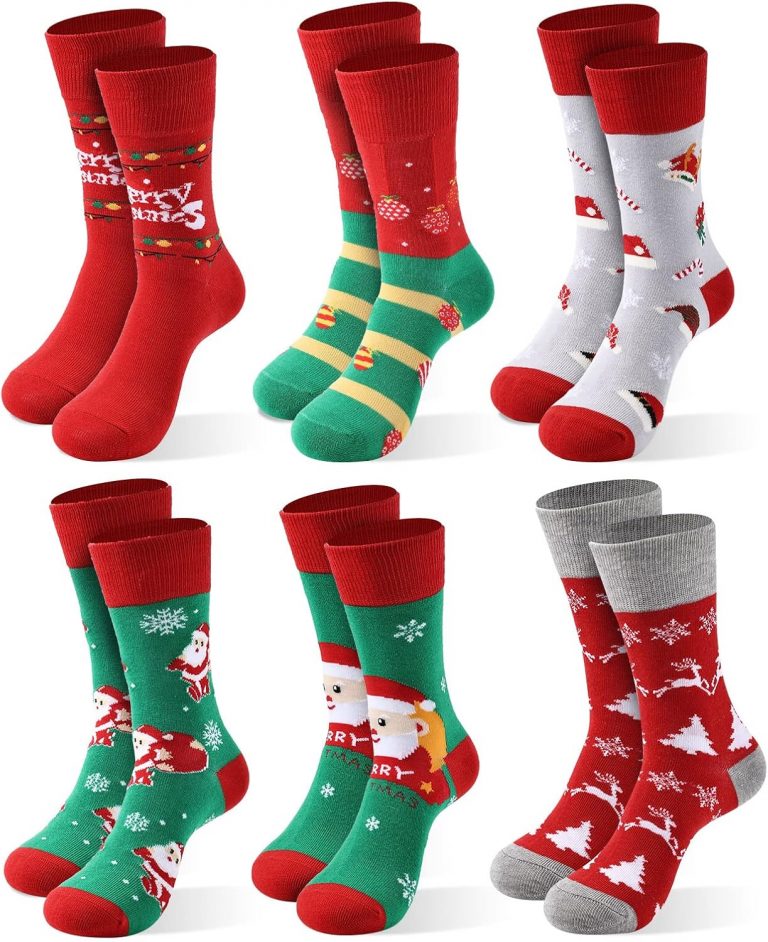 🤴 6 Paare Weihnachtssocken für Frauen, Weihnachtsstrick Crew Socken Urlaub Warme weiche Winter Geschenk Weihnachtsmann Neuheit Socken 37-4612,34€ statt 16,98€ - 28,00 % 🔥🚚 Verkauft von Mutaotrade und Versand durch Amazon394 Bewertungen: 4.5 / 5.0 ⭐️⭐️⭐️⭐️⭐️🛒 zu Amazon https://www.amazon.de/dp/B0B9HLLD2X/?amp%3Btag=preisfehlerheute-21&amp%3Bth=1&amp%3Bpsc=1&tag=preisfehlerheute-21