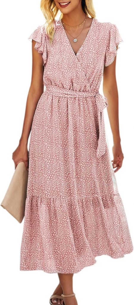 👑 Kleid Damen Sommer Boho: Blumen Herbst Wickelkleid Frühling Mode Lang Maxikleid V-Ausschnitt Casual Kurzarm Strandkleid Rüschen Freizeitkleid mit Gürtel14,99€ statt 29,59€ - 50,00 % 🔥🚚 Verkauft von TheenkolnEU und Versand durch Amazon181 Bewertungen: 4.2 / 5.0 ⭐️⭐️⭐️⭐️🛒 zu Amazon https://www.amazon.de/dp/B09N7DP9YQ/?amp%3Btag=preisfehlerheute-21&%3Bamp%3Bth=1&%3Bamp%3Bpsc=1&tag=preisfehlerheute-21