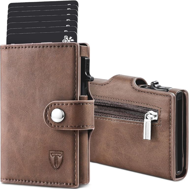 TENBST Slim Wallet mit Münzfach, Geldbörse Herren RFID Schutz, Kunstleder Portmonee Herren, Automatisches Pop-up-Kreditkartenetui, Braun, Classic18,99€ statt 31,99€➡️ https://www.amazon.de/dp/B0CXX6Z77W/?tag=preisfehlerheute-21