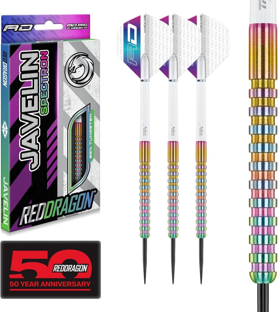 RED DRAGON Darts – Javelin Spectron 26g – 85% Wolfram – Professionelles Stahlspitze Dartpfeile Satz mit Flüge & Schäften25,85€ statt 32,90€➡️ https://www.amazon.de/dp/B0CNWGM347/?tag=preisfehlerheute-21
