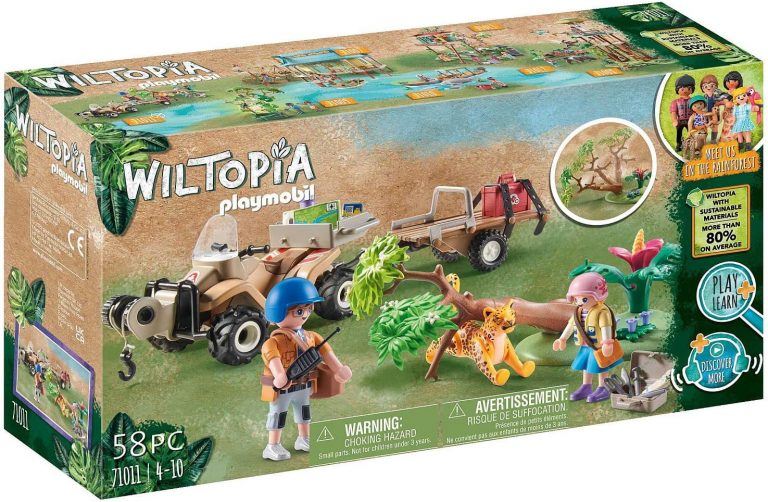 🤴 PLAYMOBIL Wiltopia 71011 Tierrettungs-Quad mit Spielzeugtier, Nachhaltiges Spielzeug für Kinder ab 4 Jahren19,98€ statt 32,99€ - 40,00 % 🔥🚚 Verkauft und Versand durch Rappelkiste Spielwaren473 Bewertungen: 4.6 / 5.0 ⭐️⭐️⭐️⭐️⭐️🛒 zu Amazon https://www.amazon.de/dp/B09P4B9L6S/?amp%3Btag=preisfehlerheute-21&tag=preisfehlerheute-21
