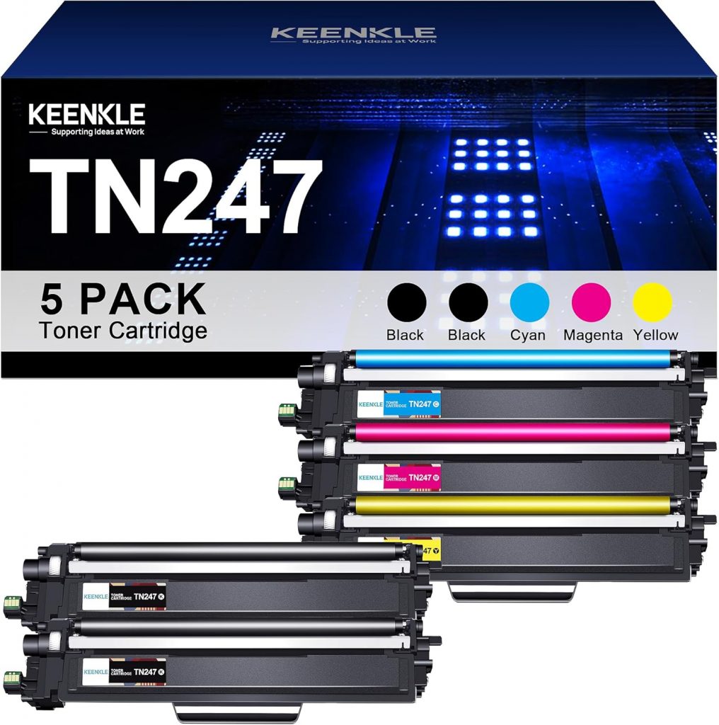 🤴 KEENKLE TN-243CMYK Kompatibel für Brother MFC L3750CDW MFC-L3750CDW HL-L3210CW DCP-L3550CDW HL-L3230CDW MFC-L3770CDW MFCL3750CDW DCP-L3517CDW TN243CMYK (5er-Pack)37,99€ statt 61,99€ – 39,0 🔥🚚 Verkauft von LKUNIJS und Versand durch Amazon3,496 Bewertungen: 4.4 / 5.0 ⭐️⭐️⭐️⭐️🛒 zu Amazon https://www.amazon.de/dp/B09NN67VWC/?th=1&tag=preisfehlerheute-21#038;psc=1&tag=preisfehlerheute-21