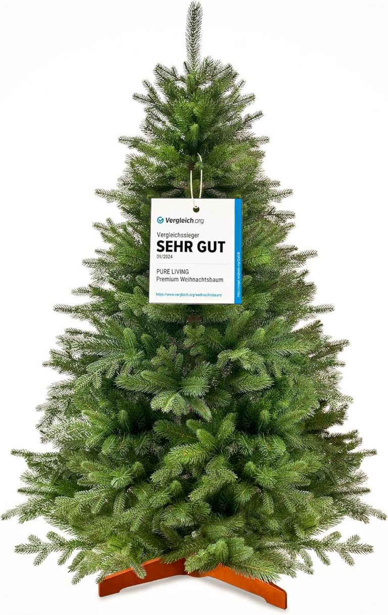 Weihnachtsbaum künstlich 180cm 100% PE Spritzguss - TESTSIEGER - Naturgetreu, dichte Zweige, Künstlicher Weihnachtsbaum mit Holzständer und Aufbewahrungstasche – Tannenbaum künstlich von Pure Living199,95€ statt 349,95€➡️ https://www.amazon.de/dp/B0F5BRR8CZ/?tag=preisfehlerheute-21