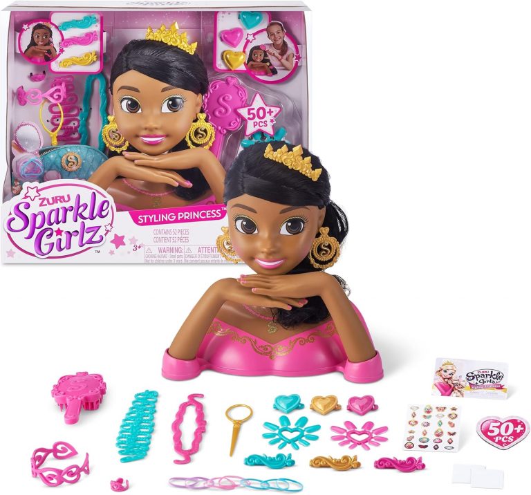 Sparkle Girlz Fantasy Nageldesign Haarstyling Kopf, Haarschmuck, Nageldesign Zubehör, Styling Prinzessinnenkopf, Puppenschmuck6.99€ ➡️ https://www.amazon.de/dp/B09NQYZW8H/?tag=preisfehlerheute-21