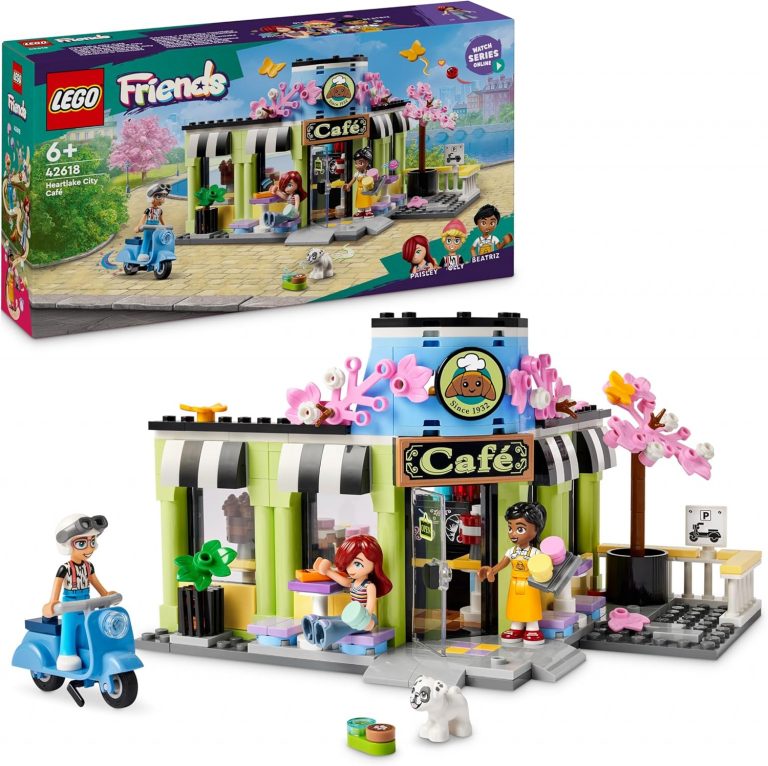🤴 LEGO Friends Heartlake City Café, Kinderspielzeug, Spielzeug-Bäckerei, Geschenkidee für Mädchen und Jungen ab 6 Jahren, Set mit 3 Spielfiguren und Hundefigur 4261820,99€ statt 29,99€ - 31,00 % 🔥🚚 Verkauft durch Amazon und Versand durch Amazon864 Bewertungen: 4.7 / 5.0 ⭐️⭐️⭐️⭐️⭐️🛒 zu Amazon https://www.amazon.de/dp/B0CWH3HQV9/?amp%3Btag=preisfehlerheute-21&tag=preisfehlerheute-21