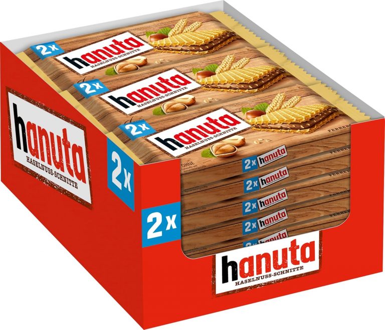 🤴 Hanuta 18x44g - Haselnuss-Schnitten mit knusprigen Waffeln9,94€ statt 14,22€ - 31,00 % 🔥🚚 Verkauft durch Amazon und Versand durch Amazon1,983 Bewertungen: 4.7 / 5.0 ⭐️⭐️⭐️⭐️⭐️🛒 zu Amazon https://www.amazon.de/dp/B07C7B558T/?amp%3Btag=preisfehlerheute-21&amp%3Bth=1&amp%3Bpsc=1&tag=preisfehlerheute-21