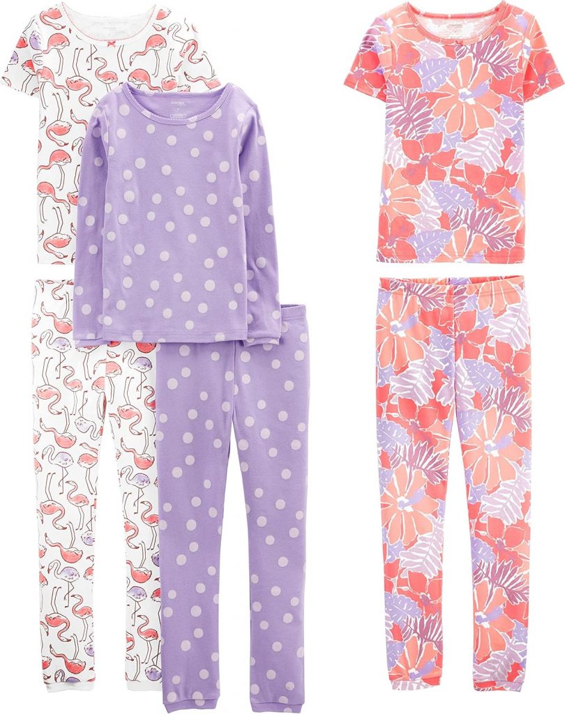 Simple Joys by Carter's Mädchen 6-Piece Snug Fit Cotton Pajama Set Pyjamaset, Lila Punkte/Weiß Flamingo/Floral, 6-9 Monate (3er Pack)7.30€ statt 27.45€➡️ https://www.amazon.de/dp/B0BLCW1GB1/?tag=preisfehlerheute-21