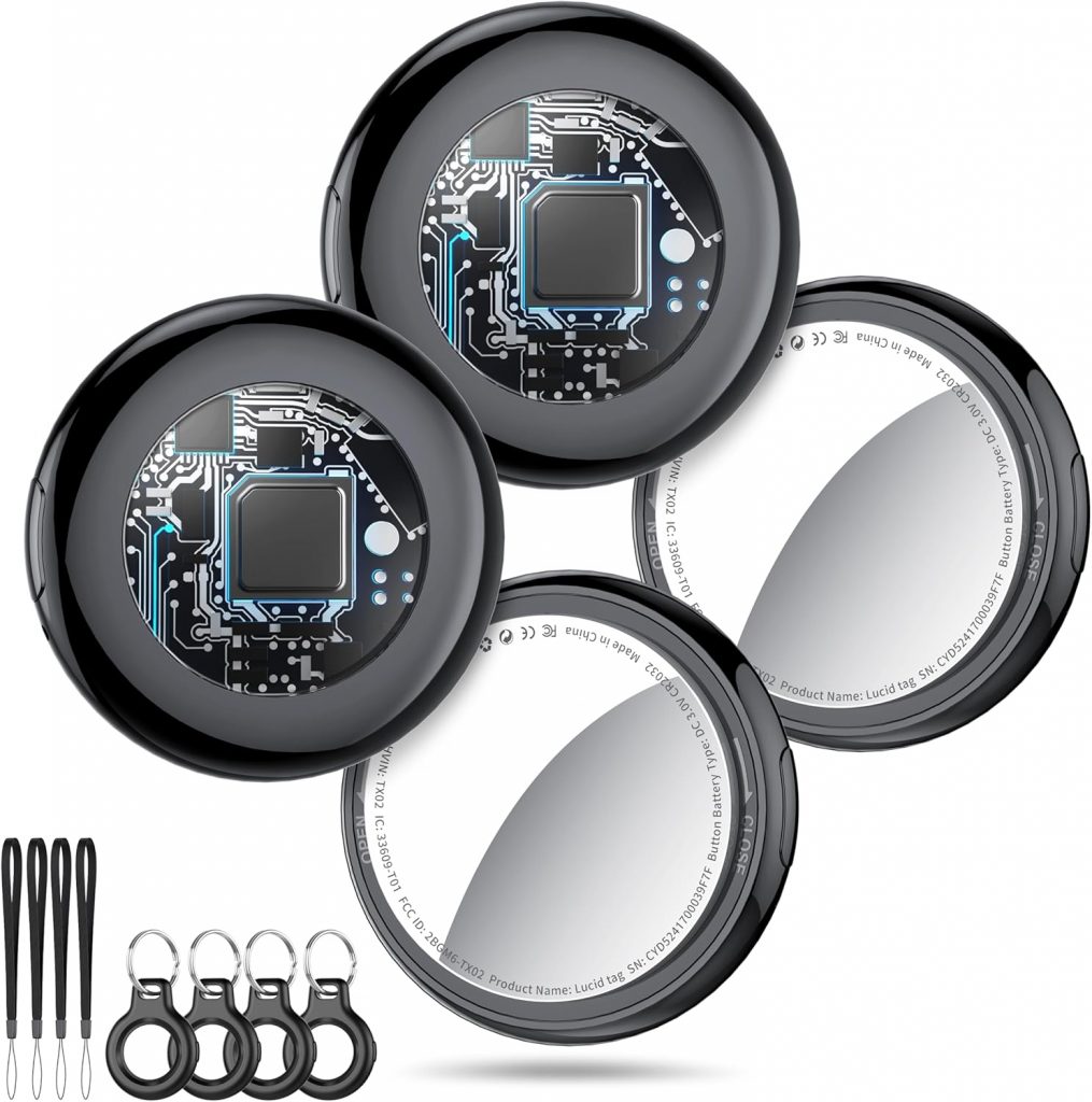 👑 Tukio Air Tags 4er Pack Schwarz, Smart Key Finder Kompatibel mit Apple Wo ist? APP (iOS NUR), Air tagg für Schlüssel/Taschen, Koffer-Tracker mit Austauschbarer Batterien, Kleine Elektronik Tracker28,99€ statt 79,98€ – 64,0 🔥🚚 Verkauft von Tukio-Shop und Versand durch Amazon430 Bewertungen: 4.6 / 5.0 ⭐️⭐️⭐️⭐️⭐️🛒 zu Amazon https://www.amazon.de/dp/B0FFM6HN96/?th=1&tag=preisfehlerheute-21#038;psc=1&tag=preisfehlerheute-21