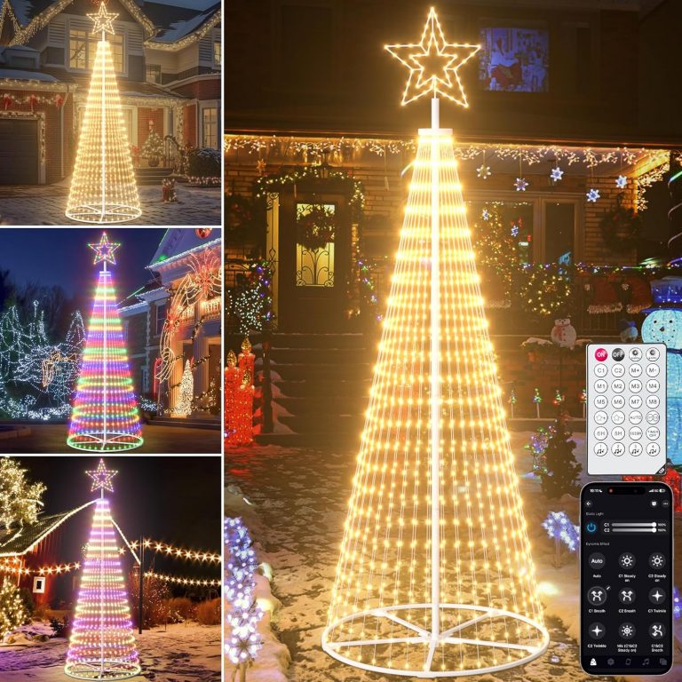 👑 3,6M LED Weihnachtsbaum Metall Außen, Weihnachtsdeko Lichterbaum Outdoor - 660 LEDs mit Stern, App & Fernbedienung, RGB Dimmbar, Timer, IP44 Wasserdicht - für Garten, Rasen (Warmweiß)183,79€ statt 329,99€ - 45,00 % 🔥🚚 Verkauft von RODE TE und Versand durch Amazon8 Bewertungen: 4.5 / 5.0 ⭐️⭐️⭐️⭐️⭐️🛒 zu Amazon https://www.amazon.de/dp/B0FHZSRZ31/?amp%3Btag=preisfehlerheute-21&tag=preisfehlerheute-21
