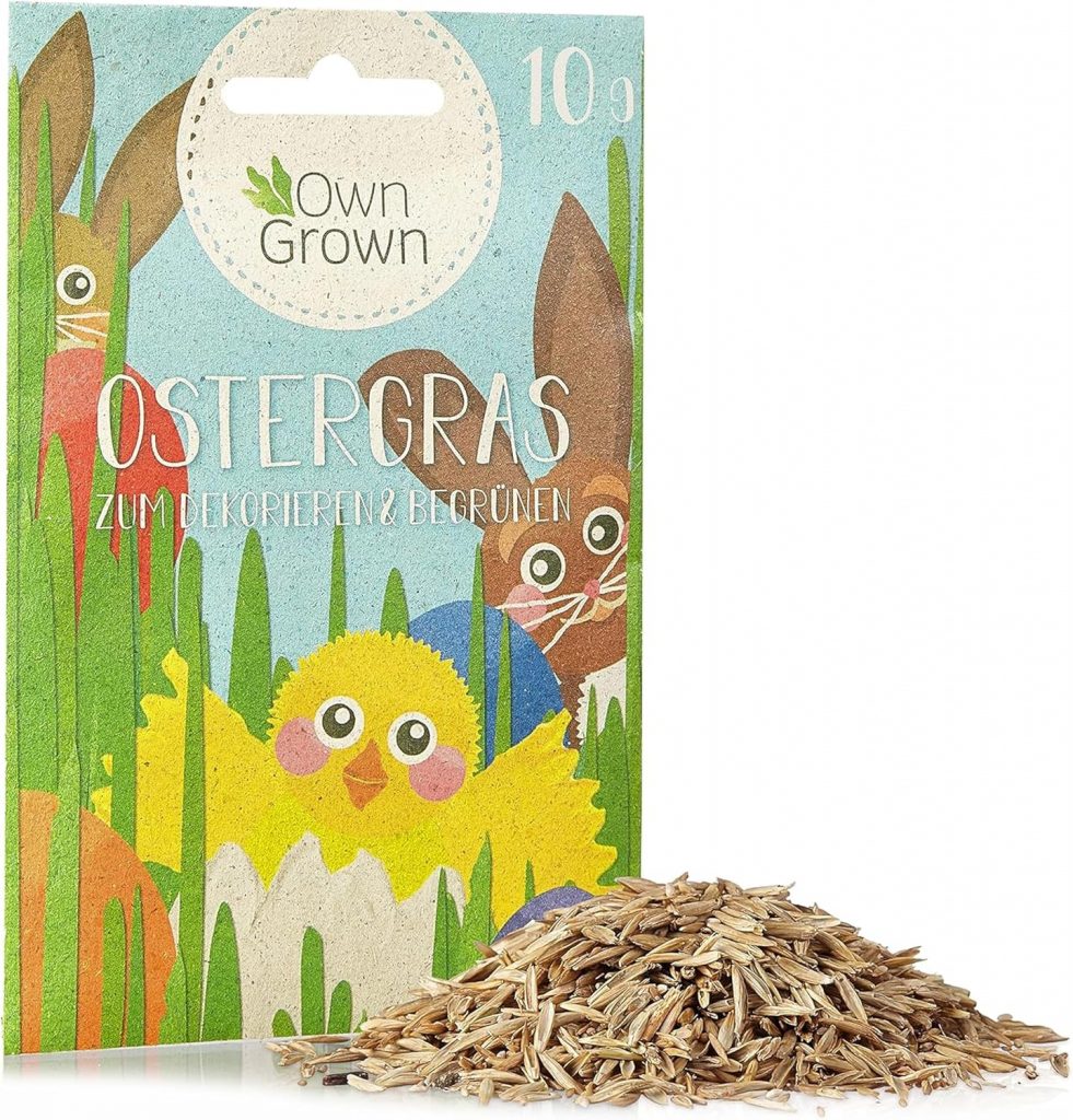 👑 Ostergras Grün Samen zum Dekorieren und Begrünen – 10g Schönes Ostergras für die Anzucht auf Fensterbank, Balkon, in Topf und Schale – Katzengras Samen – Premium Pflanzensamen OwnGrown1,99€ statt 3,18€ – 38,0 🔥🚚 Verkauft von BeGreat Products und Versand durch Amazon1,371 Bewertungen: 4.3 / 5.0 ⭐️⭐️⭐️⭐️🛒 zu Amazon https://www.amazon.de/dp/B093LBH2CN/?tag=preisfehlerheute-21