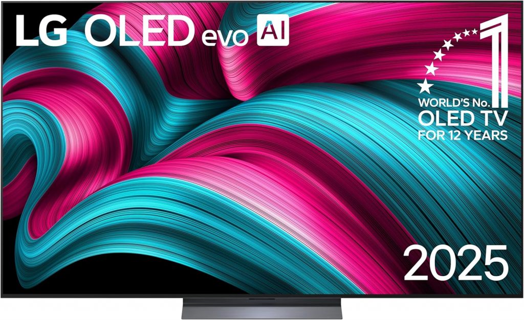 LG OLED77C54LA Fernseher 77 Zoll OLED EVO 4K, Smart TV AI B5, WebOS 25, Dolby Vision und Dolby Atmos, AMD FreeSync, Alexa/Google Assistant, Schwarz711,00€ statt 849,00€➡️ https://www.amazon.de/dp/B0F3D64K3K/?tag=preisfehlerheute-21