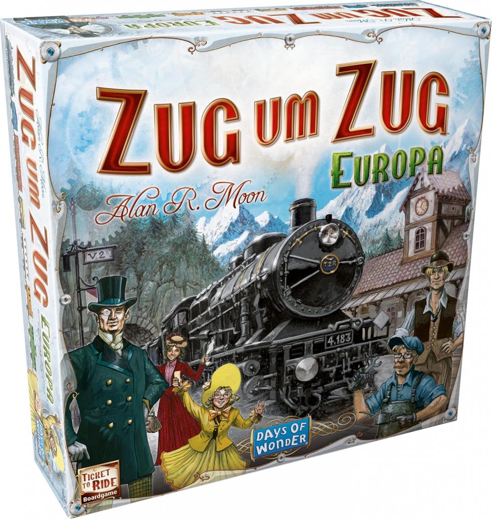 Asmodee, Zug um Zug – Europa, Days of Wonder, Grundspiel, Familienspiel, Brettspiel, 2-5 Spieler, ab 8+ Jahren, 30-60 Minuten, Deutsch31,59€ statt 38,99€➡️ https://www.amazon.de/dp/B0007XQQSA/?tag=preisfehlerheute-21