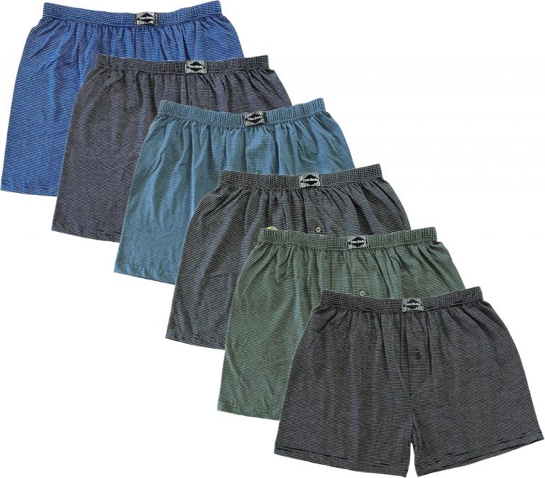 BestSale247 6er Pack Klassische Herren Boxershorts mit Eingriff 100% Baumwolle(Gestreift, 8 = XXL)27,95€ ➡️ https://www.amazon.de/dp/B07X4131NB/?tag=preisfehlerheute-21