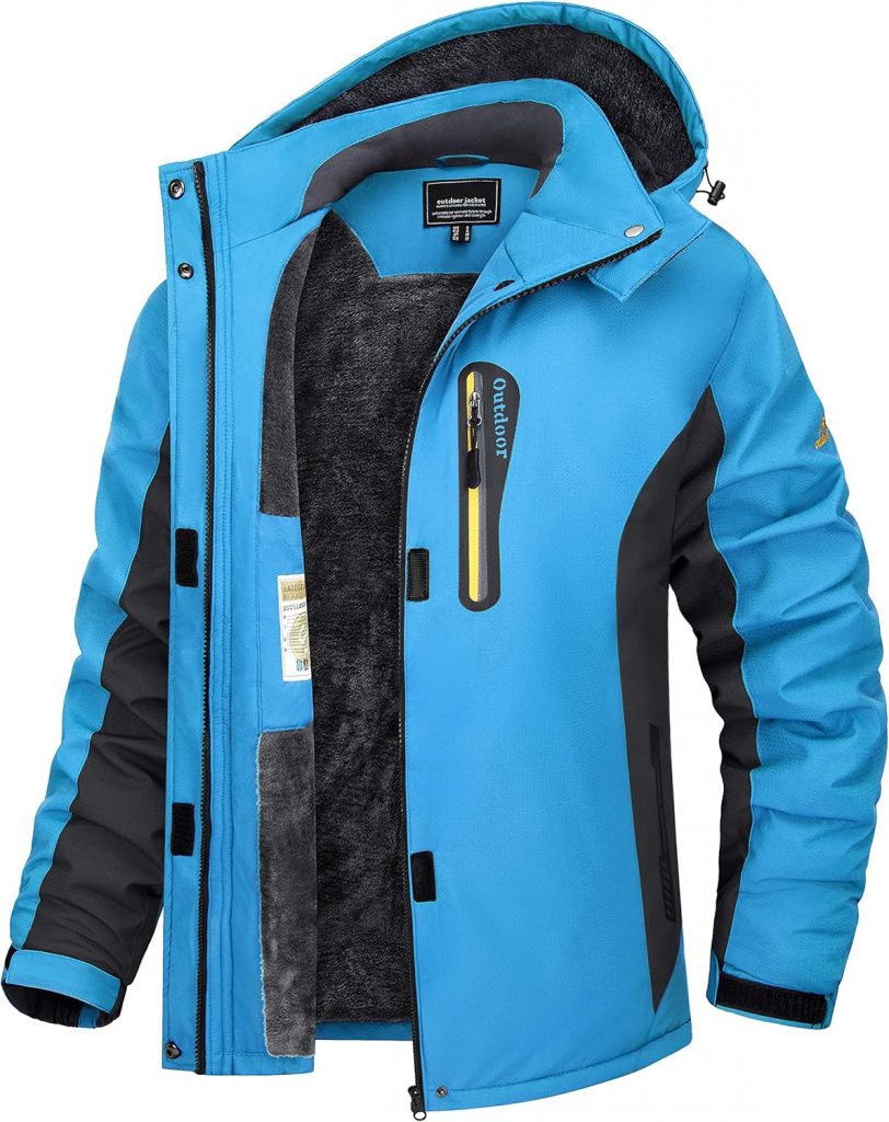 TACVASEN Damen Winterjacke Warm Skijacke Wasserdicht Atmungsaktiv Fleece Softshelljacke Oudtdoor Snowboardjacke mit Kapuzen Blau 2XL63,98€ statt 79,98€➡️ https://www.amazon.de/dp/B09FF81WBF/?tag=preisfehlerheute-21