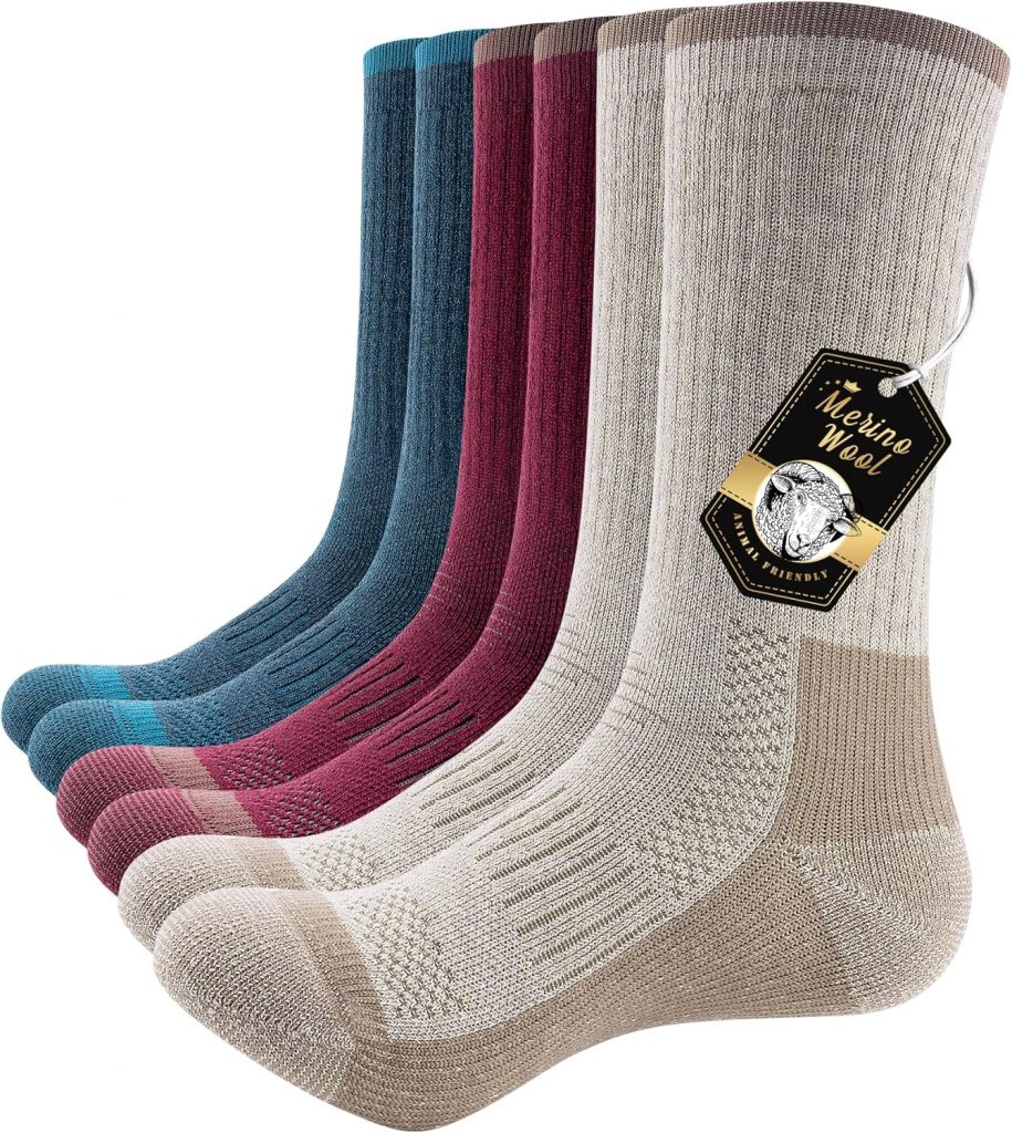 👑 PULIOU Merino Socken Thermosocken Herren Damen Wandersocken Dicke Merinowolle Outdoor Trekkingsocken Anti-Blasen Arbeitssocken Wintersocken,3 Paar18,04€ statt 33,33€ – 46,0 🔥🚚 Verkauft von HUKIC LIMITED und Versand durch Amazon414 Bewertungen: 4.8 / 5.0 ⭐️⭐️⭐️⭐️⭐️🛒 zu Amazon https://www.amazon.de/dp/B0FCY7KQC2/?th=1&tag=preisfehlerheute-21#038;psc=1&tag=preisfehlerheute-21