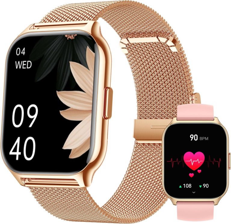 👑 Smartwatch für Damen Herren, Fitnesstracker 2 Zoll Touch-Farbdisplay mit Telefonfunktion, Armbanduhr Blutdruckmessung Herzfrequenz Schlafmonitor SpO2, Sportuhr Schrittzähler für Android iOS24,96€ statt 48,99€ - 50,00 % 🔥🚚 Verkauft von longrunuk und Versand durch Amazon7,892 Bewertungen: 4.0 / 5.0 ⭐️⭐️⭐️⭐️🛒 zu Amazon https://www.amazon.de/dp/B0CJJMG4MT/?amp%3Btag=preisfehlerheute-21&amp%3Bth=1&amp%3Bpsc=1&tag=preisfehlerheute-21
