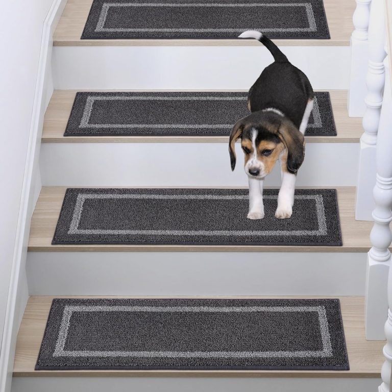 👑 COSY HOMEER Treppenstufen Matten 70x22cm (4 Stück), Stufenmatten Innen Selbstklebend rutschfest Teppich Treppenstufen, Stufenmatten Maschinenwaschbar, 100% Polyester, TPE-Rücken, Schwarz16,23€ statt 26,99€ - 40,00 % 🔥🚚 Verkauft von COSY HOMEER und Versand durch Amazon110 Bewertungen: 4.6 / 5.0 ⭐️⭐️⭐️⭐️⭐️🛒 zu Amazon https://www.amazon.de/dp/B0CW2T349C/?amp%3Btag=preisfehlerheute-21&amp%3Bth=1&amp%3Bpsc=1&tag=preisfehlerheute-21