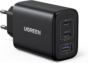 UGREEN USB C Ladegerät 65W 3-Port USB-C Netzteil PPS Schnellladegerät PD Charger 60W kompatibel mit MacBook Pro/Air, iPad Serien, iPhone 17, Galaxy S25 Ultra, Pixel, Steam Deck (Schwarz)19,97€ statt 32,99€➡️ https://www.amazon.de/dp/B0CLP18FDS/?tag=preisfehlerheute-21