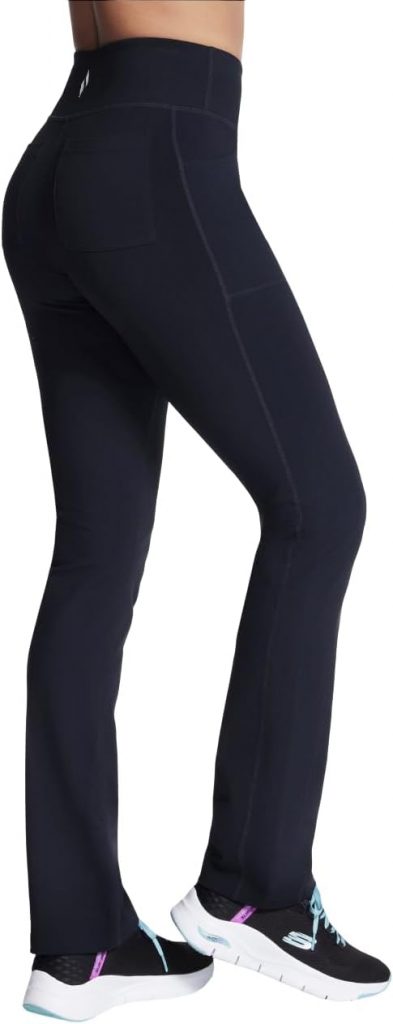 Skechers, Damen, Go Walk High Waisted Pant Joy, 4-Wege-Stretch, Feuchtigkeitstransport, Lagenbund