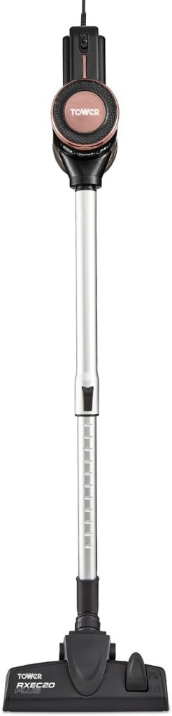 Tower T513005BLG Pro 3-in-1 Staubsauger mit Kabel, Zyklon Saugkraft, Integriertem HEPA-13-Filter und Abnehmbarem Handstaubsauger, Blau und Grau