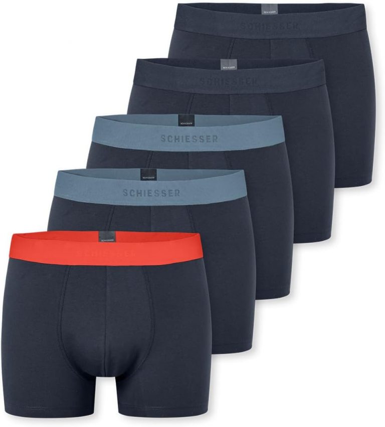 Schiesser Herren 5 Pack Bio Baumwolle Multipack-95/5 Organic Boxershorts29,95€ statt 64,95€➡️ https://www.amazon.de/dp/B0D798SC58/?tag=preisfehlerheute-21
