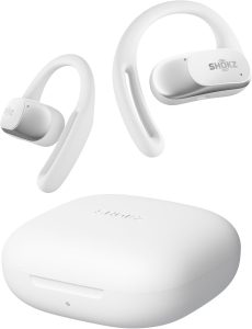 SHOKZ OpenFit Air Open-Ear-Kopfhörer, True Wireless Bluetooth-Ohrhörer mit Mikrofon, Ohrhörer mit Air-Ohrbügel, Schnellaufladung, 28 h Wiedergabe, wasserdicht IP54 fürs Training, mit Tragetasche, Weiß74,00€ statt 109,00€➡️ https://www.amazon.de/dp/B0CRTMHVTG/?tag=preisfehlerheute-21