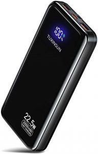 Power Bank 20000 mAh 22.5 W PD3.0 QC4.0 Externer Handyakku PD20W Schnellladen Powerbank mit LCD-Display USB-C Ausgänge und Eingänge Tragbares Ladegerät mit Smartphones🔥 ➡️ https://www.amazon.de/dp/B0F245NMSS/?tag=preisfehlerheute-21