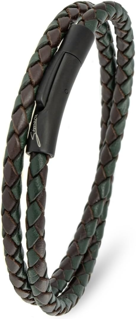 Simaru Lederarmband, 4mm geflochten zum Wickeln für Frauen & Männer, Echtleder-Wickelarmband mit Edelstahl Hakenverschluss, Premium-Qualität ((39cm Lenght - M), Dunkelgruen mix)16,92€ statt 19,90€➡️ https://www.amazon.de/dp/B0BJ1VFK3Q/?tag=preisfehlerheute-21