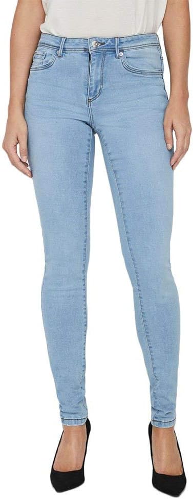 VERO MODA Damen VMTANYA MR S Piping VI352 NOOS Jeans, Blau (Hellblau), M/3223,99€ statt 36,99€➡️ https://www.amazon.de/dp/B081DFTR8Q/?tag=preisfehlerheute-21