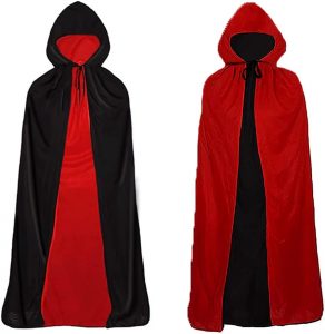 Ecloud Shop Halloween Vampir Umhang mit Hut, Weihnachtscape Cosplay Kostüm Cape Hut Magischer Umhang Requisiten 120CM8,21€ statt 9,66€➡️ https://www.amazon.de/dp/B086261S28/?tag=preisfehlerheute-21