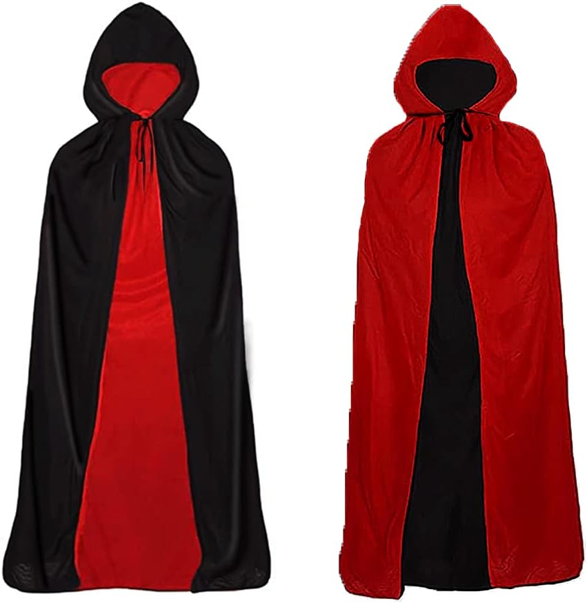 Ecloud Shop Halloween Vampir Umhang mit Hut, Weihnachtscape Cosplay Kostüm Cape Hut Magischer Umhang Requisiten 120CM8,21€ statt 9,66€➡️ https://www.amazon.de/dp/B086261S28/?tag=preisfehlerheute-21