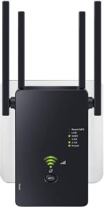 WLAN Verst&auml;rker, 1200Mbit/s WLAN Repeater, 5G & 2.4G Dualband Ultraxtender WiFi Verst&auml;rker mit LAN anschluss, WPS, Kompatibel mit 99% Standard-WiFi Routern, Deckt bis zu 9200Sq.ft und 35 Ger&auml;te29,99&euro; statt 100,00&euro;➡️ https://www.amazon.de/dp/B0FT6R13T7/?tag=preisfehlerheute-21
