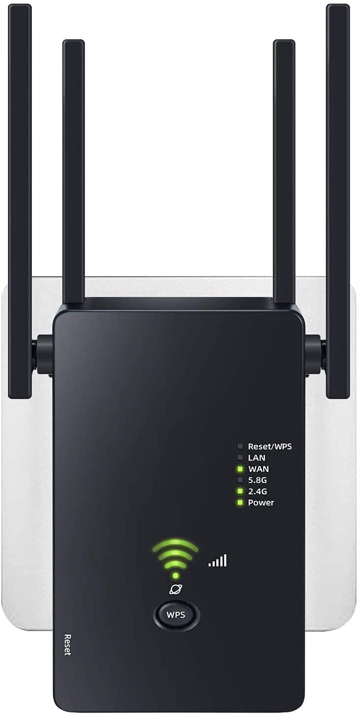 WLAN Verstärker, 1200Mbit/s WLAN Repeater, 5G & 2.4G Dualband Ultraxtender WiFi Verstärker mit LAN anschluss, WPS, Kompatibel mit 99% Standard-WiFi Routern, Deckt bis zu 9200Sq.ft und 35 Geräte29,99€ statt 100,00€➡️ https://www.amazon.de/dp/B0FT6R13T7/?tag=preisfehlerheute-21