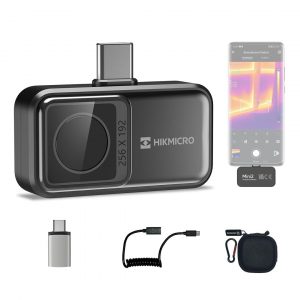 HIKMICRO Mini2 Wärmebildkamera Android, 256 x 192 IR-Auflösung, Wärmebildkamera 25 Hz Bildfrequenz, 50° Weitwinkel, Infrarotkamera 49.152 Pixel, -20°C bis 350°C, USB-C (nicht IOS kompatibel)168,98€ statt 214,00€➡️ https://www.amazon.de/dp/B0CP8SG388/?tag=preisfehlerheute-21