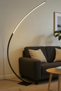 MeLiTec LED Stehlampe Wohnzimmer,stufenlos Dimmbar, 3000K,schwarz matt, warmweißes Licht,Leselampe,150 cm, Wohnraumleuchte, Schlafzimmerleuchte, FLoor lamp, Bogen39,99€ ➡️ https://www.amazon.de/dp/B0FV8KM2C4/?tag=preisfehlerheute-21