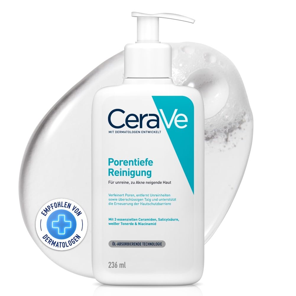 🤴 CERAVE porentiefe Reinigung Gel 236 ml9,18€ statt 12,20€ – 25,0 🔥🚚 Verkauft durch Amazon und Versand durch Amazon26,889 Bewertungen: 4.5 / 5.0 ⭐️⭐️⭐️⭐️⭐️🛒 zu Amazon https://www.amazon.de/dp/B0B7RQ46LD/?tag=preisfehlerheute-21