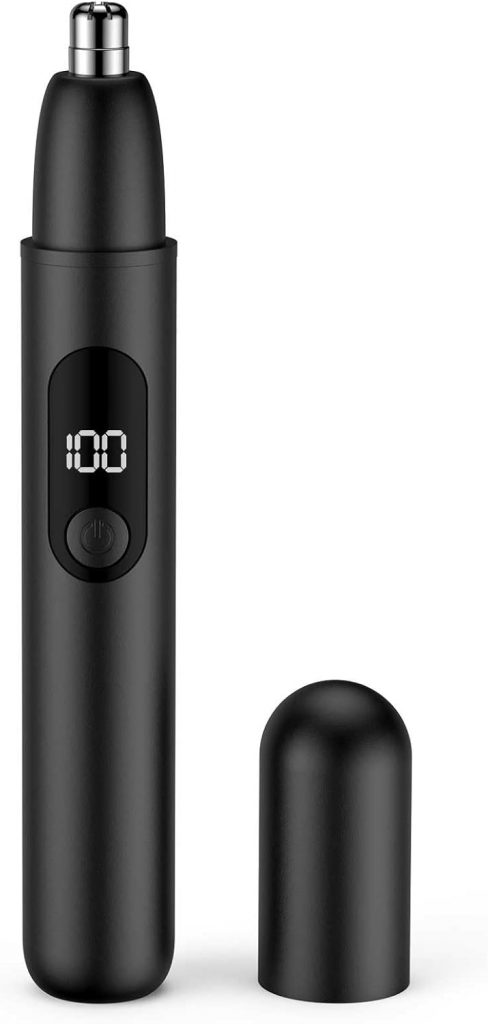 Nasenhaartrimmer, wiederaufladbare kabellose Ohr Augenbrauen Trimmen Werkzeug Dual-Edge-Klingen Rasierapparat einfache Reinigung mit LED-Licht für Mann Frau9,99€ statt 15,99€➡️ https://www.amazon.de/dp/B0C89QC85S/?tag=preisfehlerheute-21