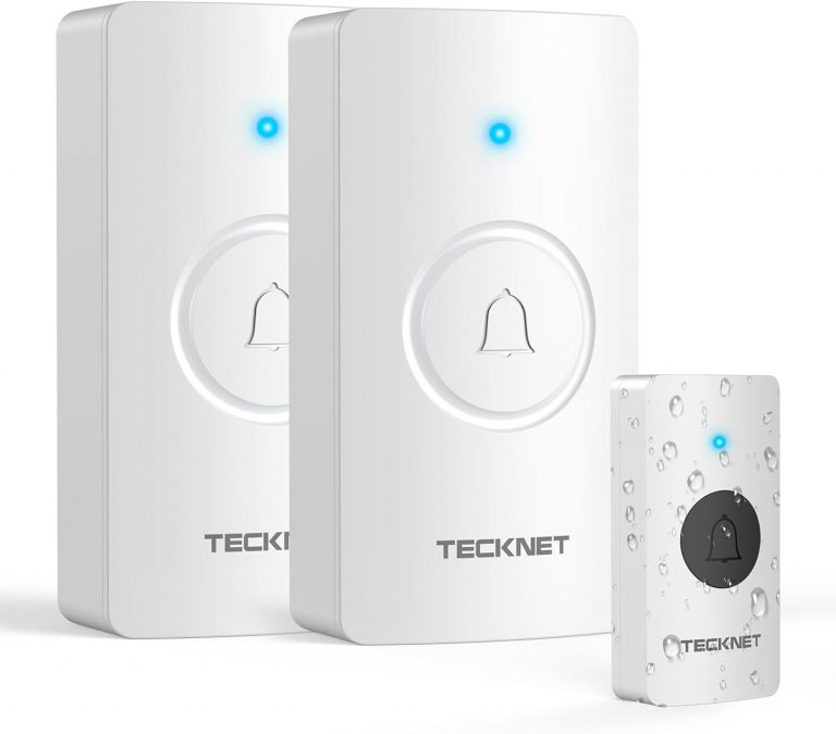 TECKNET Funkklingel, 400m Reichweite IP67 Funkklingel aussen wasserdicht, Funkklingel Batteriebetrieben mit 2 Empfängern, 5 Lautstärkestufen, 60 Melodien mit 4,5 Jahren Batterielebensdauer, Weiß20,00€ statt 27,00€➡️ https://www.amazon.de/dp/B0CZ6CXDX1/?tag=preisfehlerheute-21