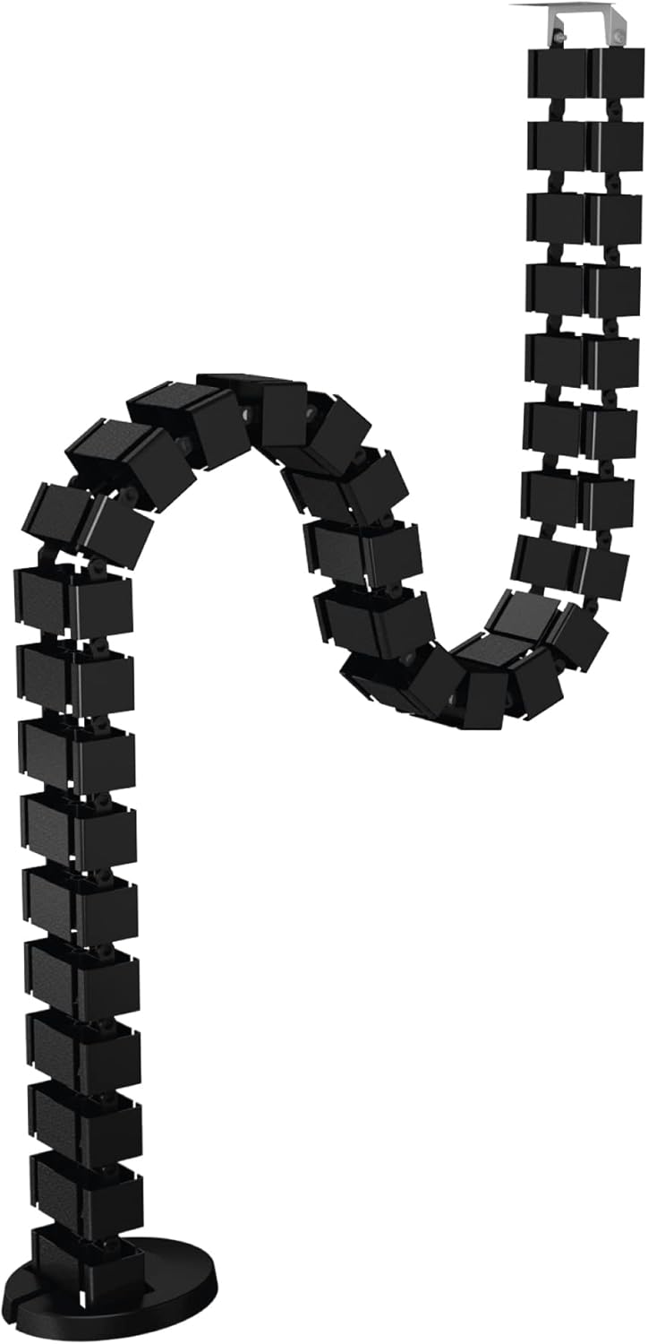 ICY BOX IB-MSA104-CM Kabelmanagement, flexibles Wirbel-System bis 1,24 m Länge, modular, schraubbar, beschwerter Fuß, 4 Kammern, Kunststoff schwarz14,11€ statt 31,68€➡️ https://www.amazon.de/dp/B078GTTJHX/?tag=preisfehlerheute-21