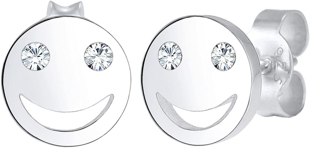 🤴 Elli Ohrringe Damen Smiley Face Motiv Verspielt mit Kristalle in 925 Sterling Silber18,89€ statt 79,90€ – 77,0 🔥🚚 Verkauft durch Amazon und Versand durch Amazon889 Bewertungen: 4.4 / 5.0 ⭐️⭐️⭐️⭐️🛒 zu Amazon https://www.amazon.de/dp/B06WP6YY98/?th=1&tag=preisfehlerheute-21#038;psc=1&tag=preisfehlerheute-21