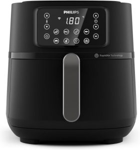 👑 Philips Airfryer 5000 Series Heißluftfritteuse XXL, 7,2L (1,4Kg), 16-in-1 Airfryer, Wifi Verbunden, 90% Weniger Fett Mit Rapid Air Technologie, Rezepte-App (HD9285/90)99,00€ statt 199,99€ - 51,00 % 🔥🚚 Verkauft durch Amazon und Versand durch Amazon29,494 Bewertungen: 4.6 / 5.0 ⭐️⭐️⭐️⭐️⭐️🛒 zu Amazon https://www.amazon.de/dp/B0BW4FMR47/?th=1&%3Bpsc=1&%3Btag=preisfehlerheute-21&tag=preisfehlerheute-21