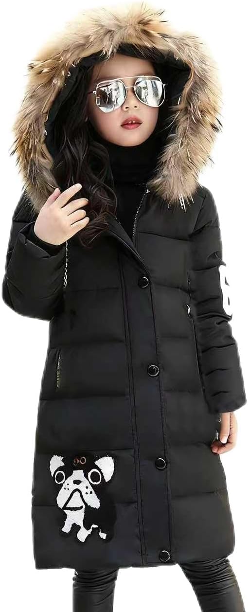 Tilozs Winterjacke Mädchen Wintermantel Warme Parka Stepp Mantel Länge Winter Jacke mit Fellkapuze Kinder Dicke Outdoorjacke, Schwarz, 152-158(Herstellergröße: 160)17.99€ 🏷️ Coupon anwenden➡️ https://www.amazon.de/dp/B0D87RKLD5/?tag=preisfehlerheute-21