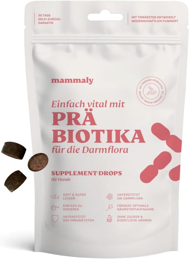 mammaly Probiotika-Drops für Hunde 110g - Verdauungssnacks für Magen Darmflora Aufbau (bei Durchfall, Sodbrennen & Gras fressen) Alternative-Leckerlie zu Heilerde, Kohletabletten als leckere Snacks9,69€ statt 16,99€➡️ https://www.amazon.de/dp/B0DJL86FMY/?tag=preisfehlerheute-21