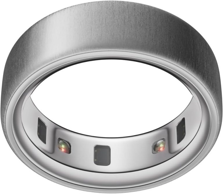 Oura Ring 4 - Gebürstetes Silber - Size 9 - Smart Ring | Measure First with Oura Ring 4 Sizing Kit | Sleep Tracking Wearable - Heart Rate - Fitness Tracker - Up to 8 Days Battery Life329,00€ statt 449,00€➡️ https://www.amazon.de/dp/B0D9WVP263/?tag=preisfehlerheute-21