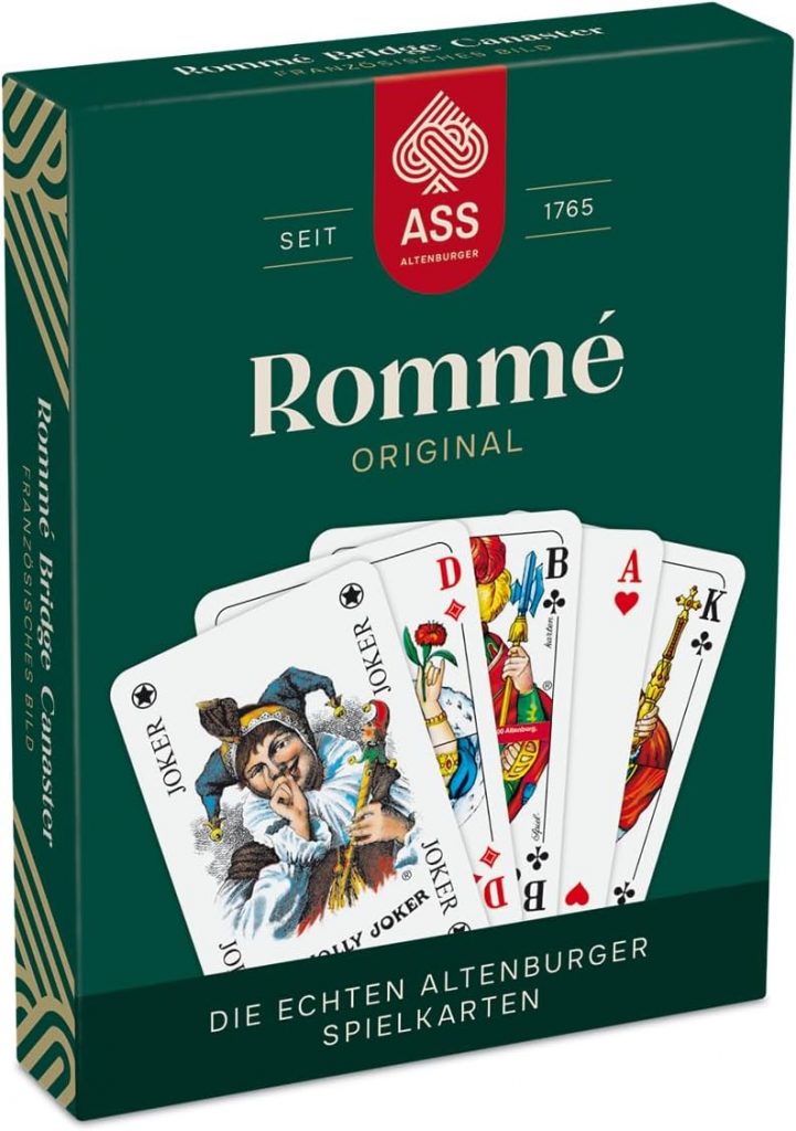 ASS Altenburger FSC Rommé, französisches Bild, White