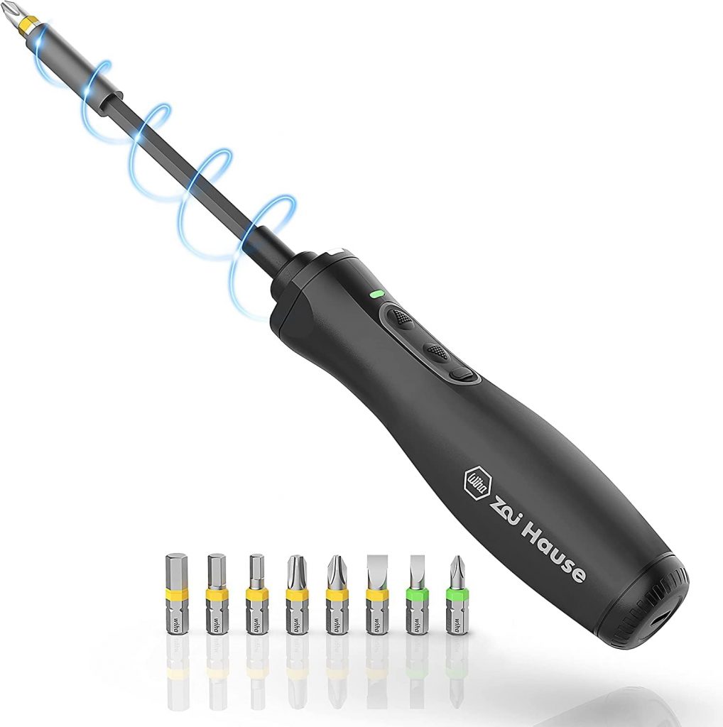 Wiha zai Hause Elektrischer Akku Schraubendreher mit 8 Bits, 3,6 V Li-Ion, Präzisions Schraubenzieher Set mit einstellbarem Drehmoment, magnetischem Bitkopf und LED-Licht, inkl USB-C Ladekabel24,99€ statt 40,94€➡️ https://www.amazon.de/dp/B08HVT5DQP/?tag=preisfehlerheute-21