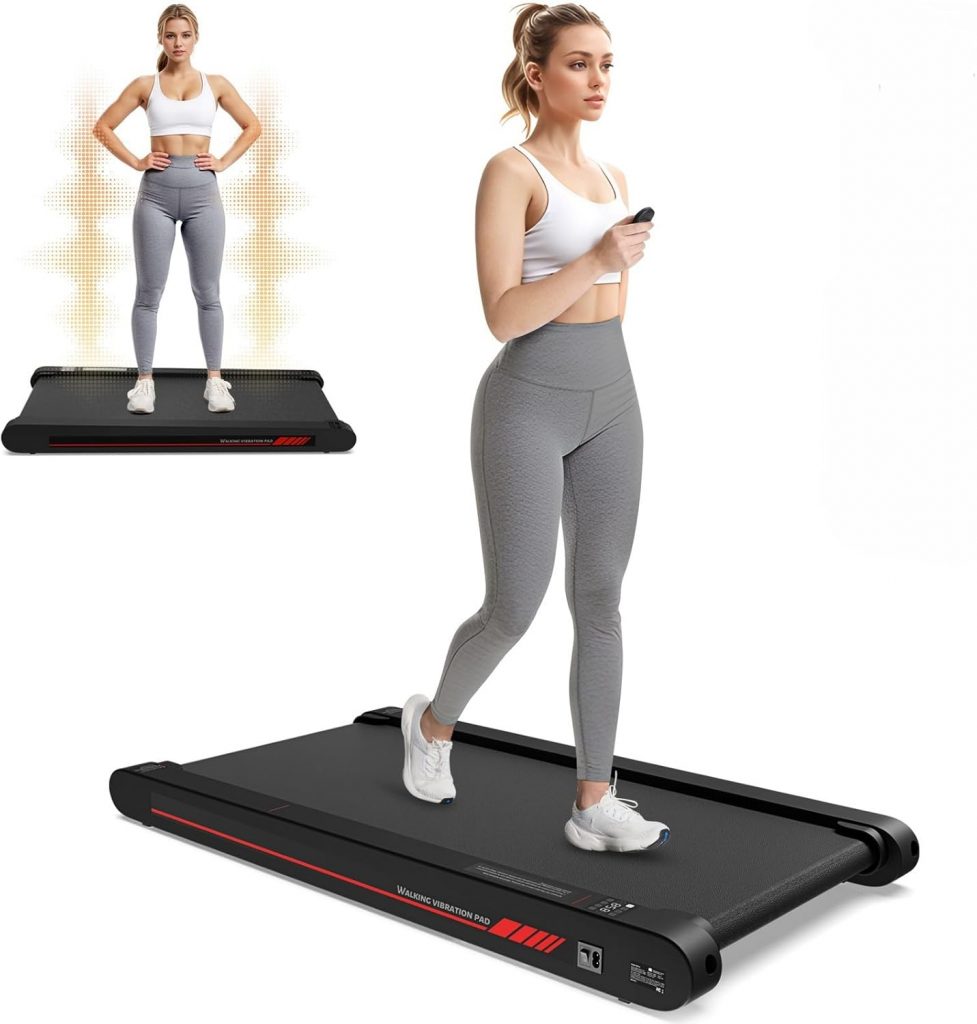 Walking Schwingungen Pad mit APP, Laufband für Zuhause 6 km/h und 120KG, Walking Pad Leise Bürogebrauch und Fernbedienung(Rot und schwarz)69.99€ statt 239.99€🏷️ Coupon anwenden➡️ https://www.amazon.de/dp/B0G4VTHHGS/?tag=preisfehlerheute-21