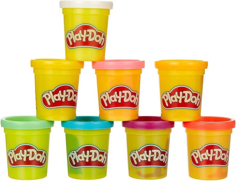 Play-Doh Rainbow Pack 8 x 56g Dosen, Bastel-Set mit hochwertiger Knetmasse in 8 fröhlichen Farben, fördert die Feinmotorik und das Gestalten, kreatives für Kinder ab 2 Jahren4,99€ statt 8,99€➡️ https://www.amazon.de/dp/B07NBR59QV/?tag=preisfehlerheute-21
